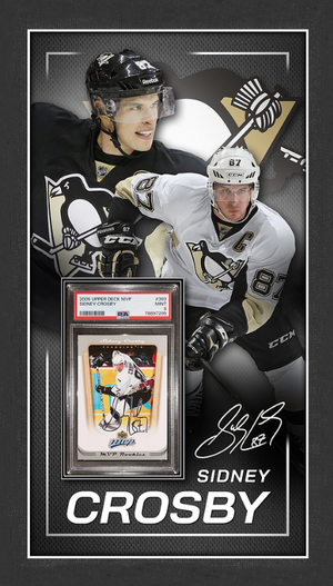 Sidney Crosby card frame