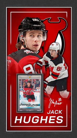 Jack Hughes card frame