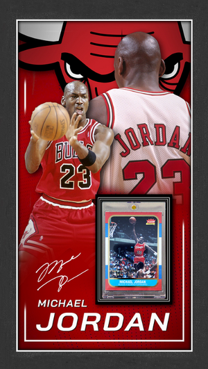 Michael Jordan card frame