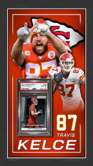 Travis Kelce card frame