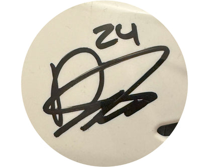 Dylan Cozens Autographed Lethbridge Hurricanes White CCM Replica Helmet