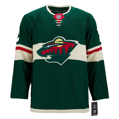 Matt Boldy Autographed Minnesota Wild Fanatics Premium Jersey