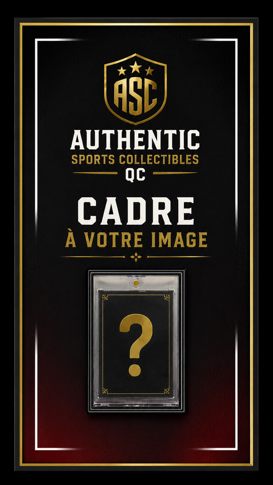 Cadre pour carte sur mesure(Choix de votre Athlète)