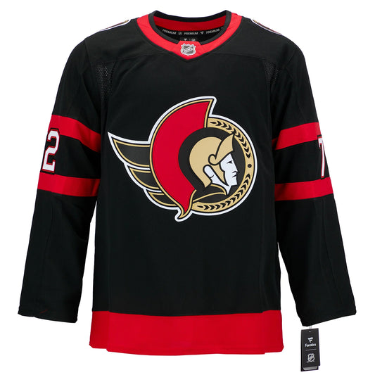 Thomas Chabot Autographed Ottawa Senators Fanatics Premium Jersey