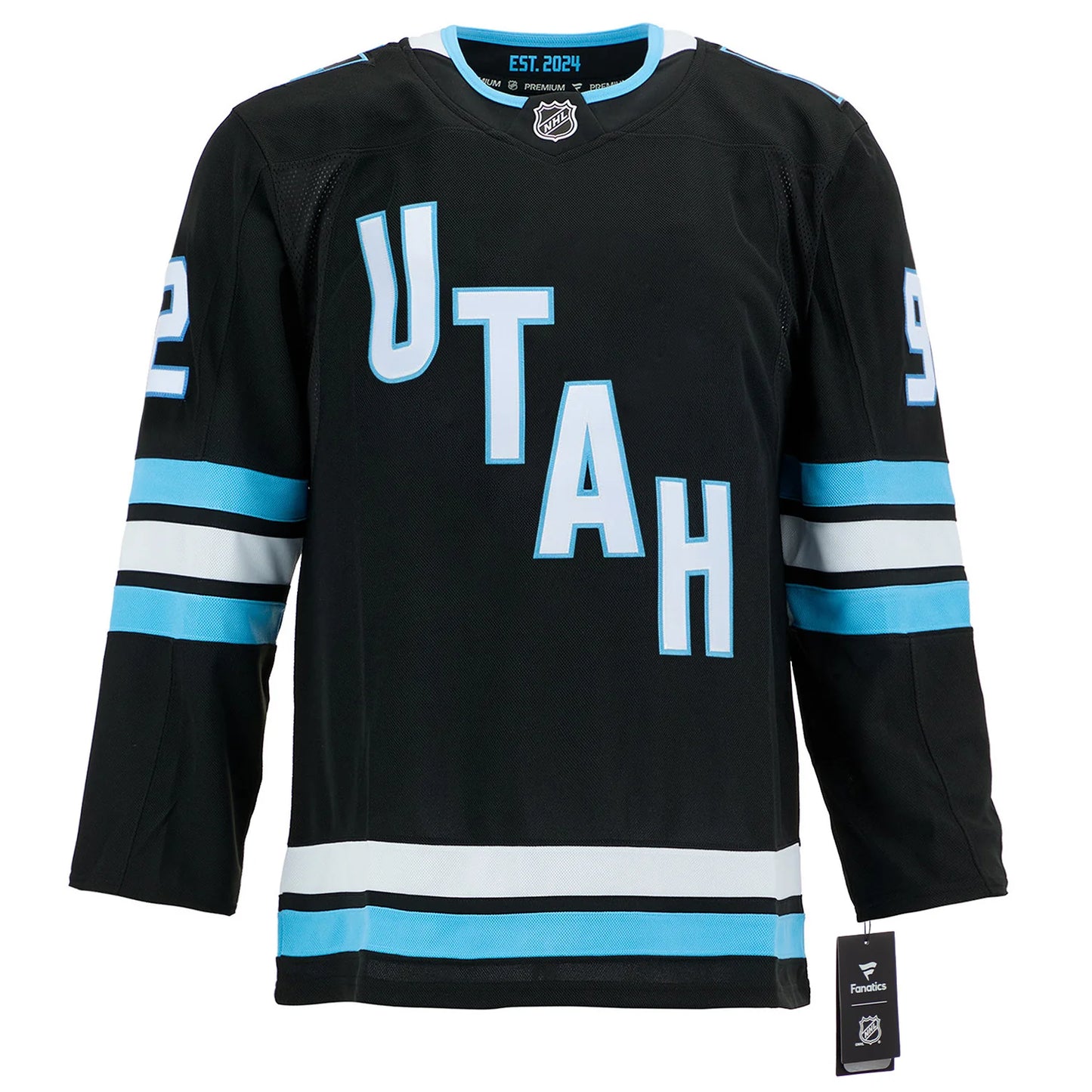 Logan Cooley Signed & Dated Utah Hockey Club Inaugural Game Premium Jersey #/24