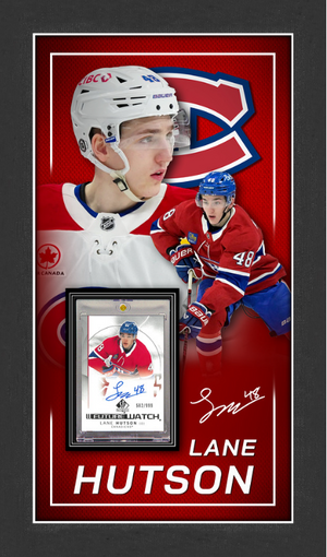 Lane Hutson card frame