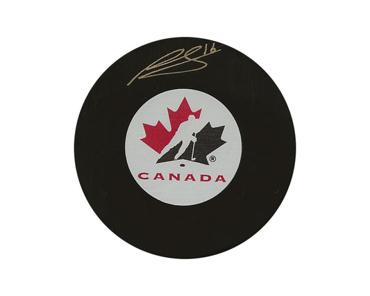 Ryan Suzuki Autographed Team Canada Autograph Model Puck