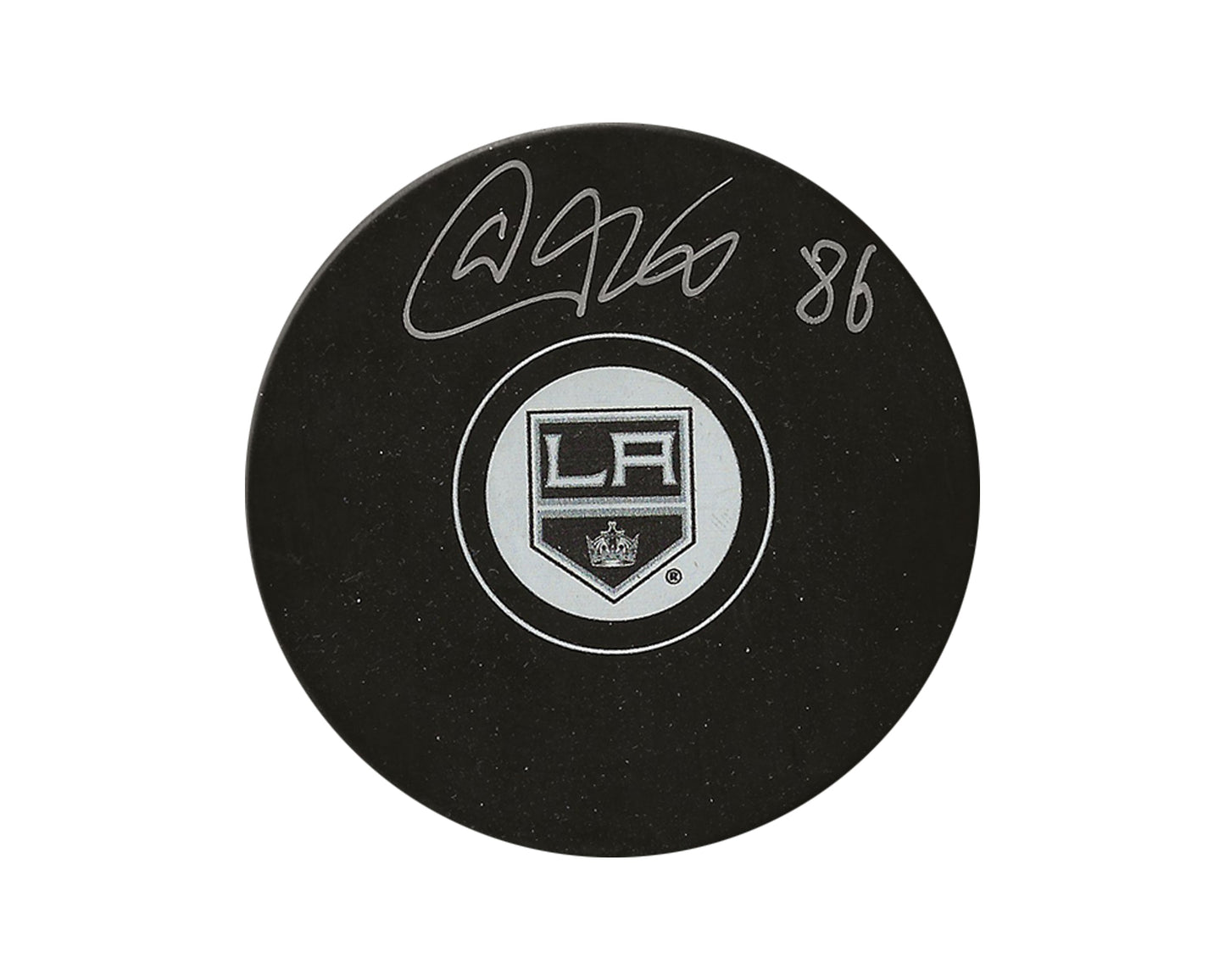 Akil Thomas Autographed Los Angeles Kings Autograph Model Puck