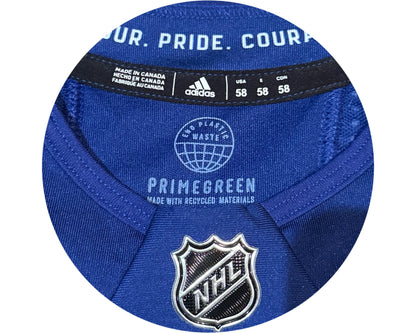 Matthew Knies Autographed MIC Toronto Maple Leafs Home Blue Adidas Pro Jersey