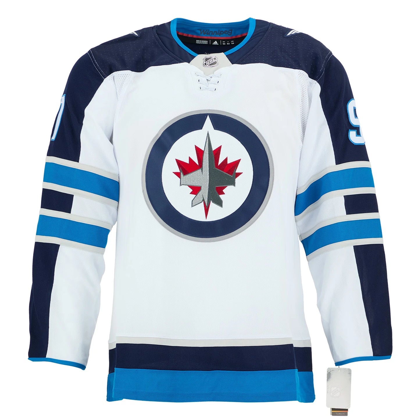 Cole Perfetti Winnipeg Jets Signed & Dated 1st Goal adidas Jersey #/91