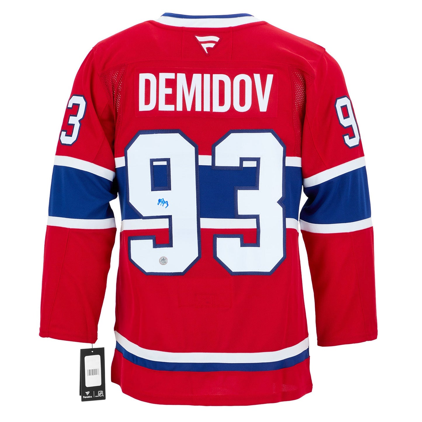 Ivan Demidov Autographed Montreal Canadiens Fanatics Premium Jersey