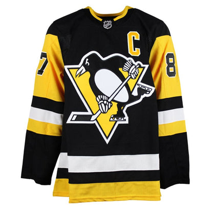 Sidney Crosby Signed Jersey Pittsburgh Penguins Black Fanatics Premium