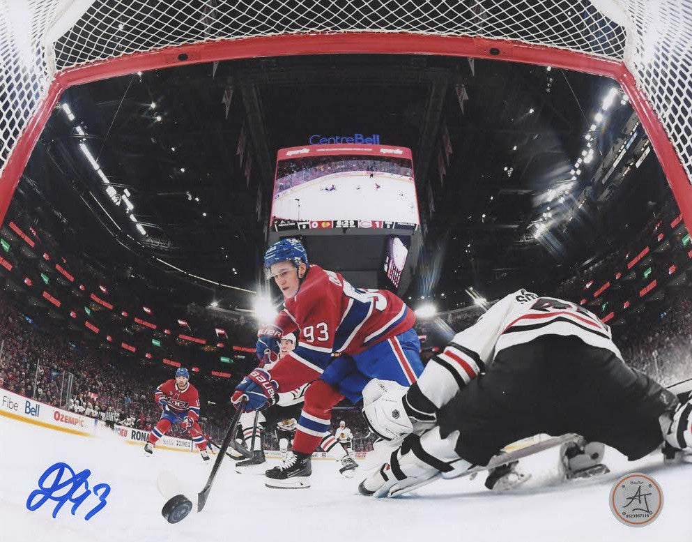 Ivan Demidov Autographed 8x10 Photo - Net View