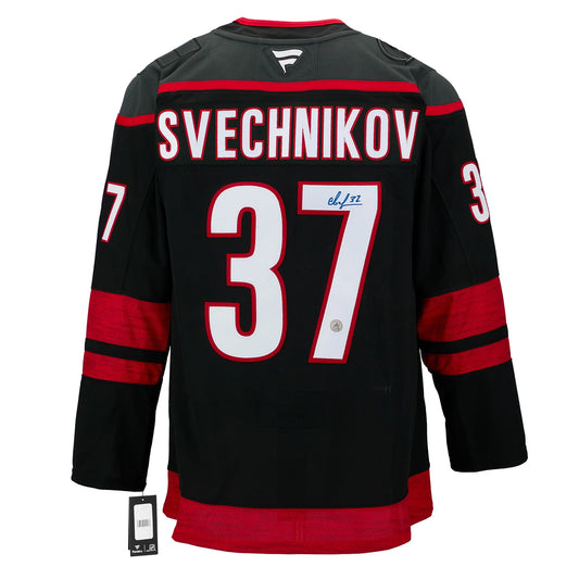 Andrei Svechnikov Carolina Hurricanes Signed 2026 Stanley Cup Fanatics Jersey